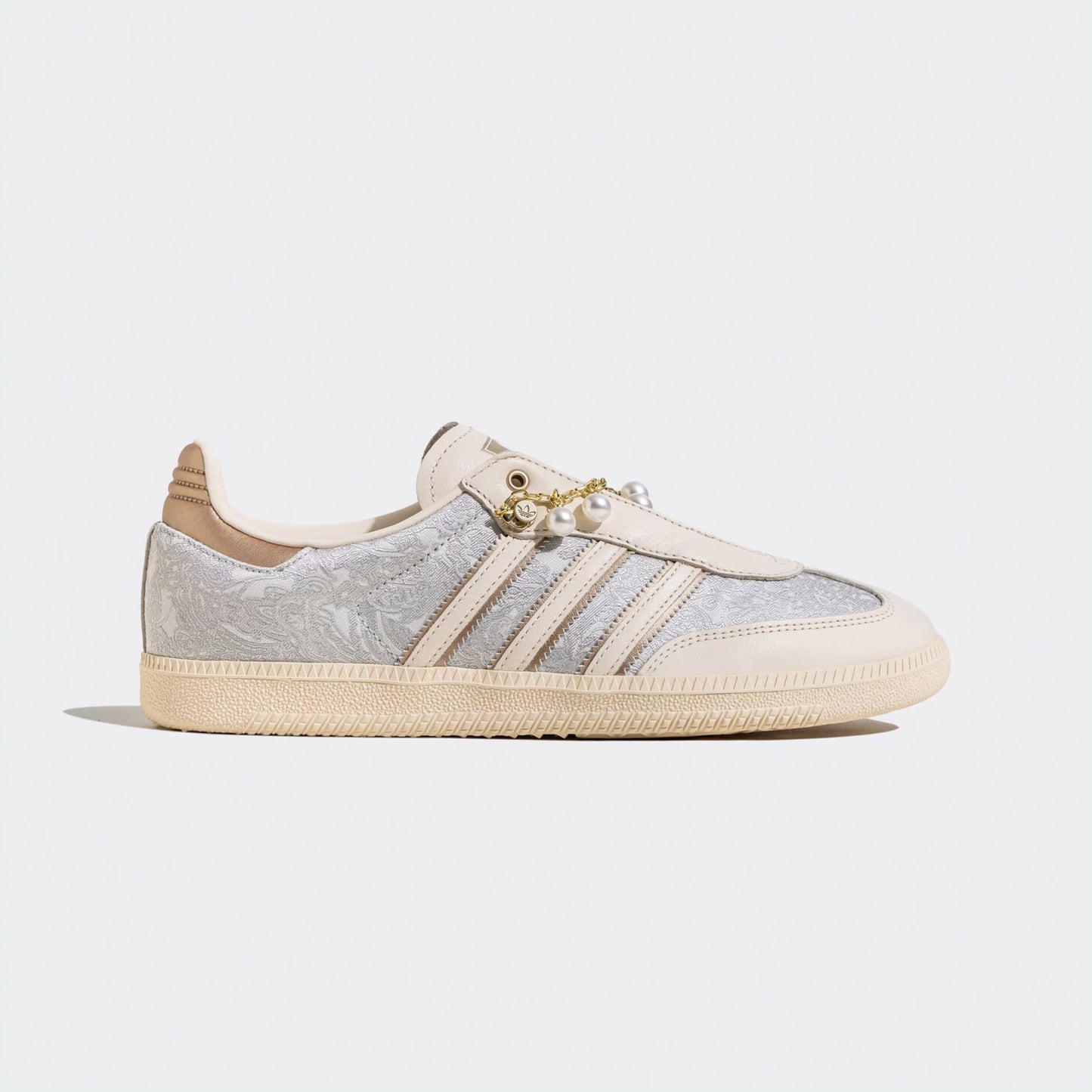 adidas Originals Samba OG W Pearl Wonder White Gold Silver