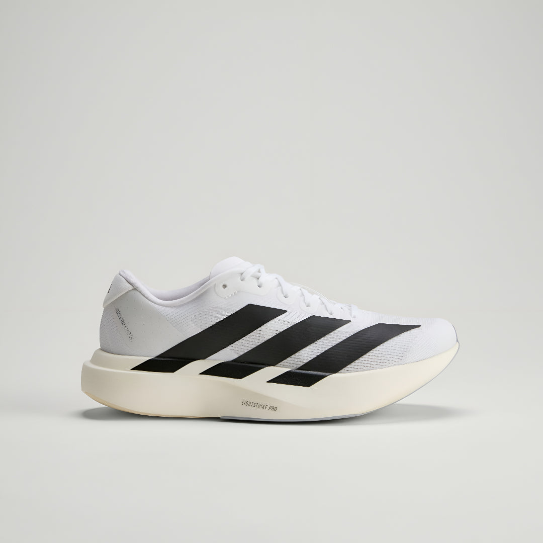 adidas 'Adizzero Evo SL' "White/Black" Sneakers